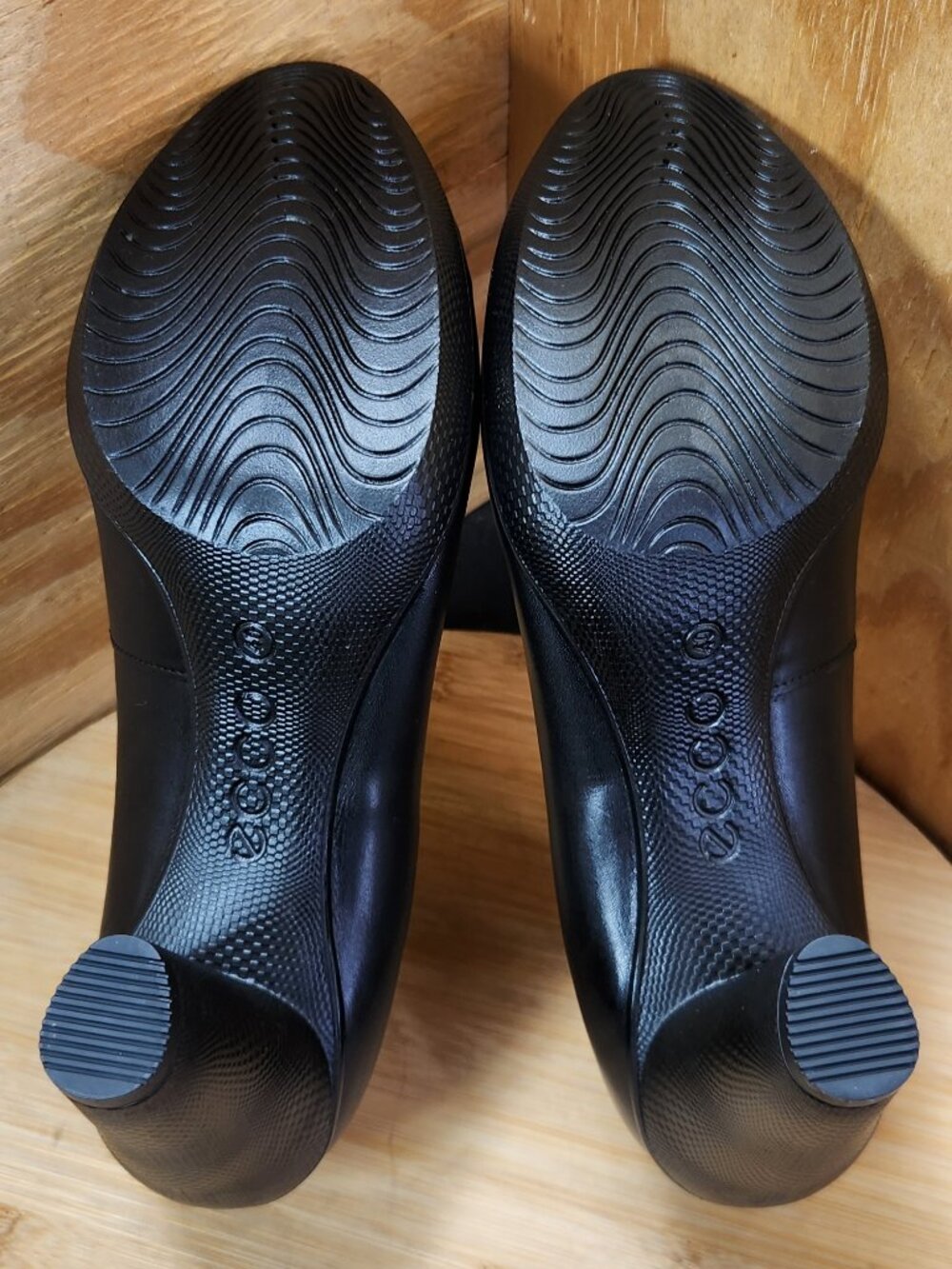 ECCO Sculptured 75 Womens Black High Heel Pumps Size 40 US 9-9.5 - Picture 9 of 10